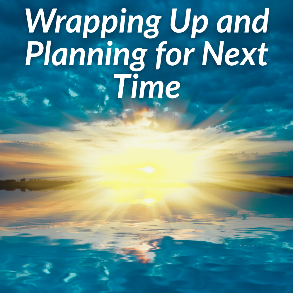 The Wrap-Up: Part 11 of Busy Bees Book Club Ultimate Hosting Guide