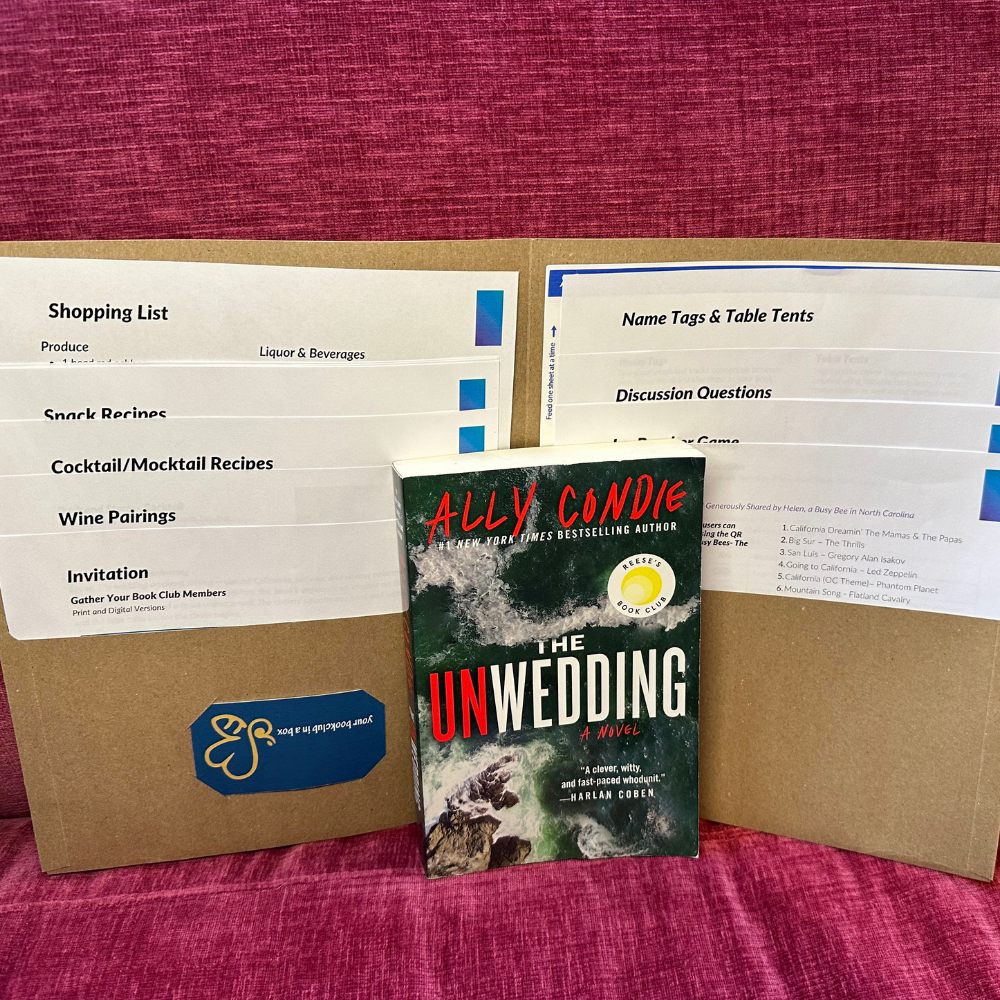The Unwedding by Allie Condie- Book Club Hosting Kit