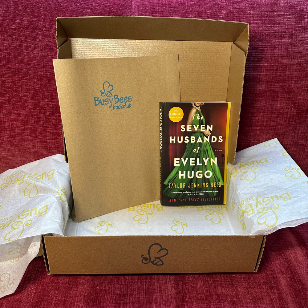The Seven Husbands of Evelyn Hugo by Taylor Jenkins Reid- Book Club Hosting Kit