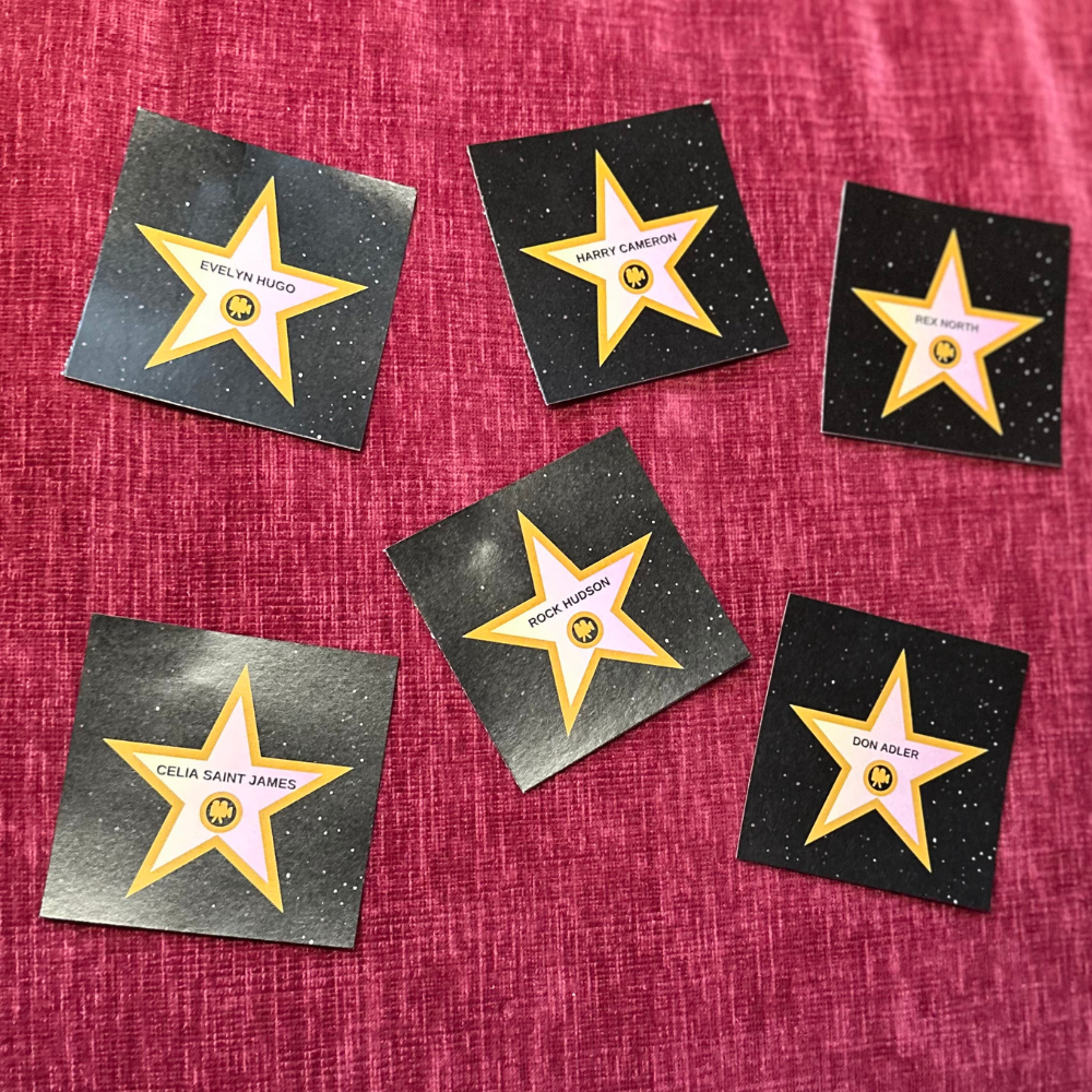 The Seven Husbands of Evelyn Hugo by Taylor Jenkins Reid- Book Club Hosting Kit