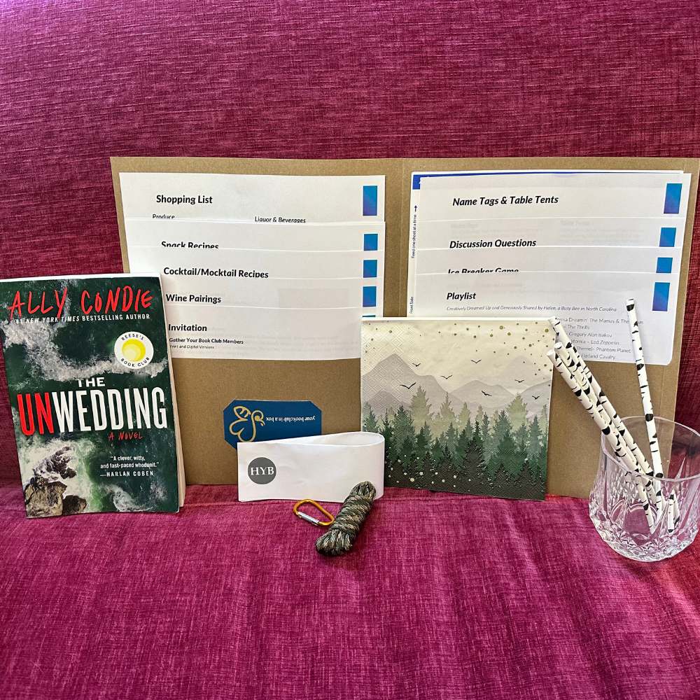 The Unwedding by Allie Condie- Book Club Hosting Kit