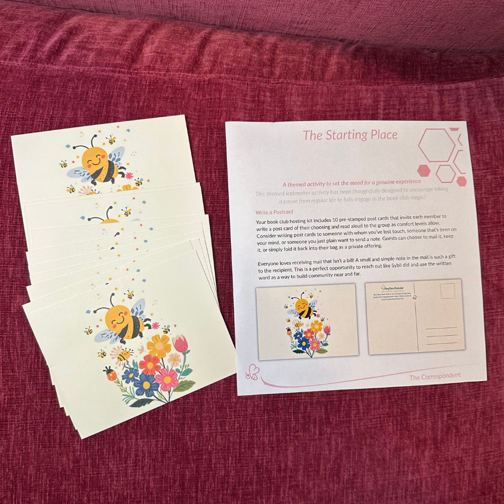 The Correspondent by Virginia Evans- Book Club Hosting Kit