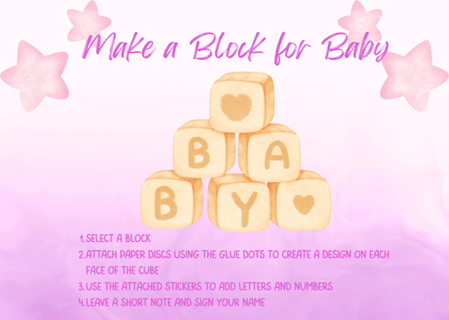 Baby Shower Activity Kit