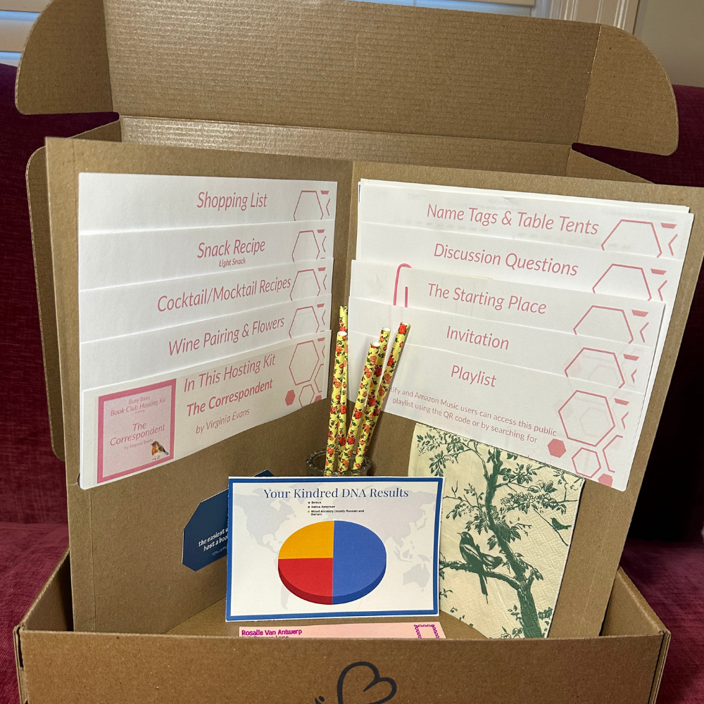 The Correspondent by Virginia Evans- Book Club Hosting Kit