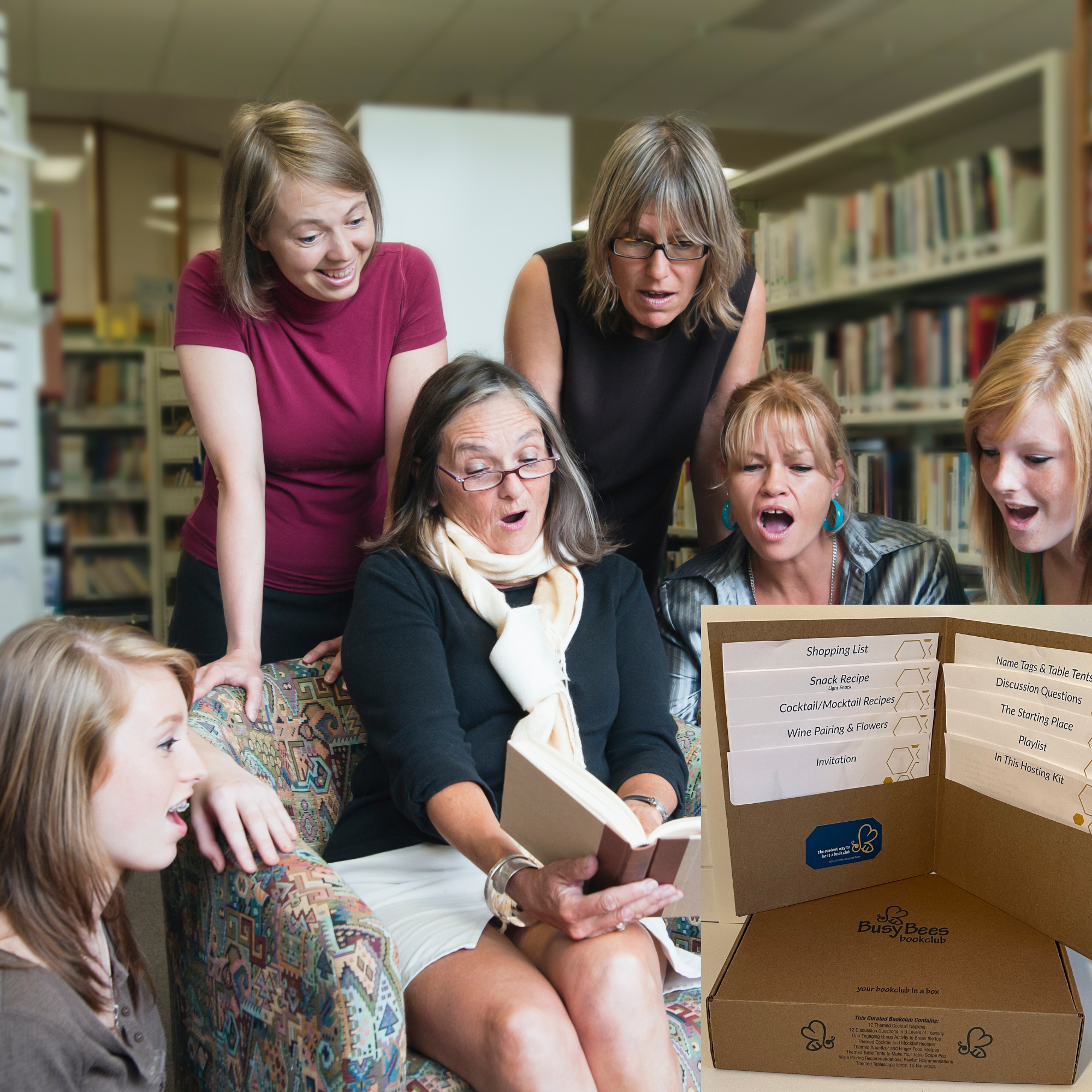 Book Club Hosting Kit - The Original Book Club in a Box