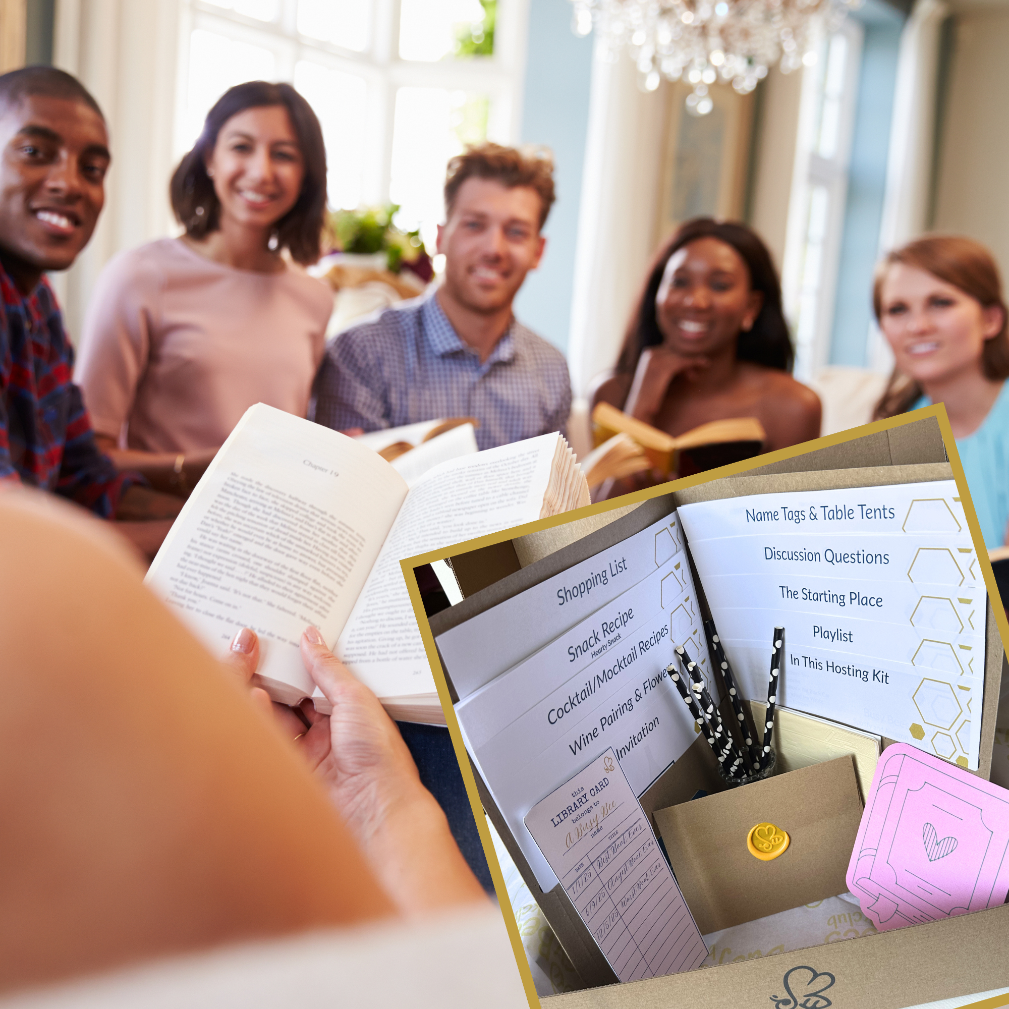 Book Club Hosting Kit - The Original Book Club in a Box